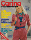 Carina 1980 Februar - Die junge Zeitschrift - komplett mit Schnittbogen