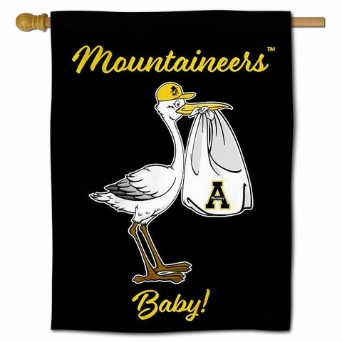 Appalachian State University New Baby Gift Decorative House Flag Cover