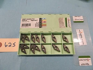 14New WALTER CARBIDE INSERTS VBMT160408-PS5 WAK20 TIGER-TEC U DRILL INSERTS *625 - Picture 1 of 3
