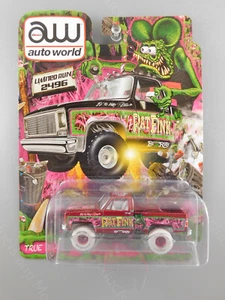 Auto World CHASE 1979 CHEVROLET SCOTTSDALE K10 Rat Fink 4x4 Las Vegas SuperCon - Picture 1 of 8