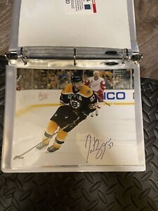 Patrice Bergeron Signed Autographed Boston Bruins 8X10 Photo
