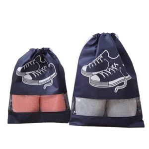6X Windowed Storage Shoes Bags Dustproof Clothes Case Waterproof Boot Cover Grey - Picture 1 of 16