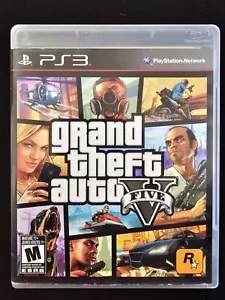 Grand Theft Auto V (PlayStation 3, 2013) CIB - Picture 1 of 3