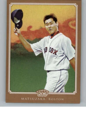 2010 Topps 206 Bronze #287 Daisuke Matsuzaka (ref 145679) - Image 1 of 2