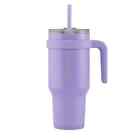 Reduce Vacuum Insulated Stainless Steel Cold1 40 Fl Oz. Tumbler Mug With 3 Way L