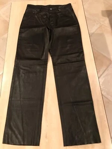 AUTHENTIC DONALD J PLINER /REAL LEATHER/LINING VISCOSE - SIZE 32 - Picture 1 of 4