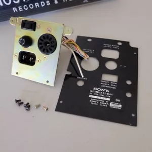 Sony TC-854-4 carrete a carrete - fuente de alimentación control remoto entrada a tierra y panel - Imagen 1 de 8