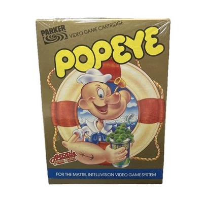 Popeye Arcade Game Series 1983 Intellivision - Sealed Vintage - Image 1 of 2