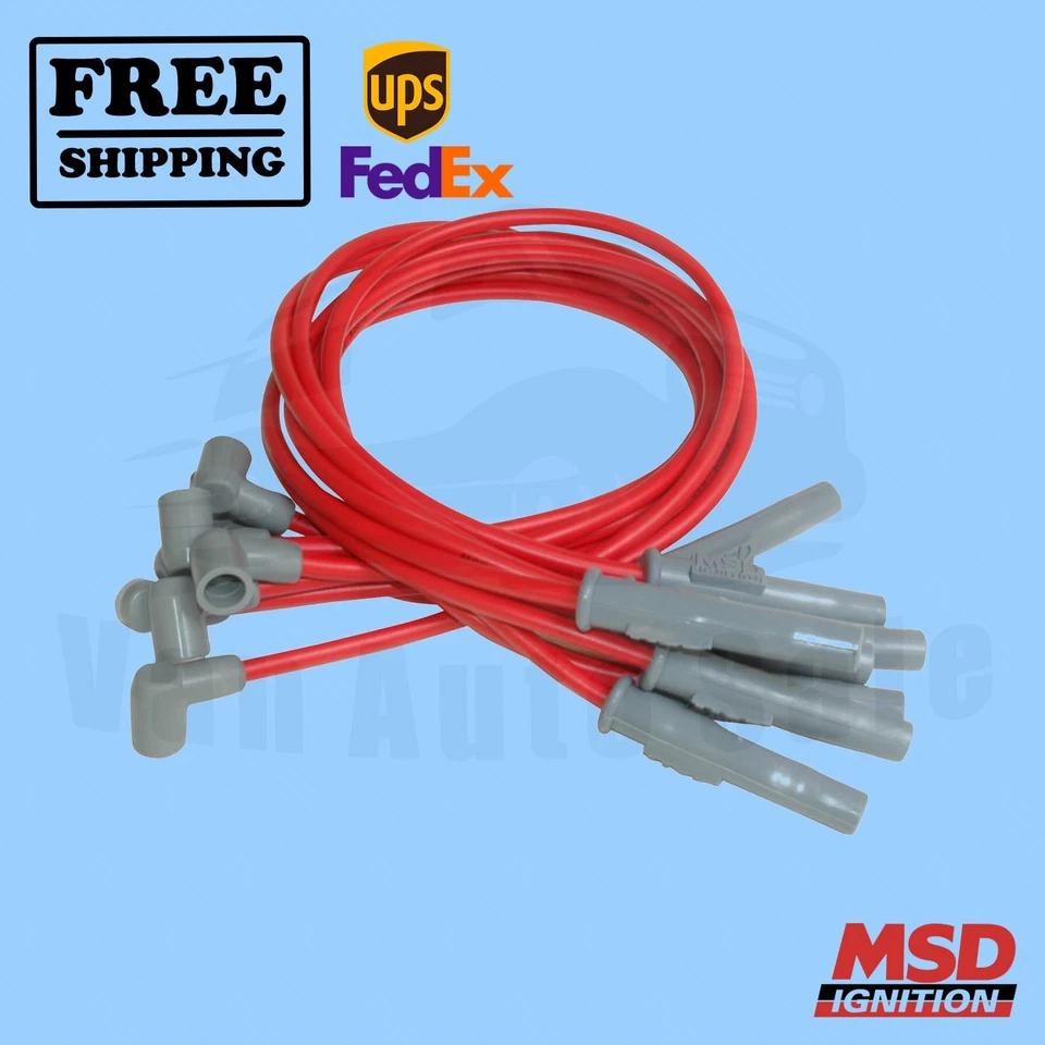 Juego de cables de bujía MSD para Chevrolet El Camino 1966-1974 Foto 1 de 2
