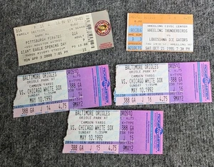 Baltimore Orioles & More Vintage Sports Tickets Lot - Bild 1 von 5