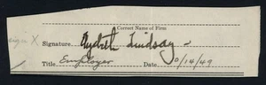 Vintage Elizabeth Lindsay Autograph - Picture 1 of 1