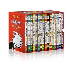 Box Set of Diary of a Wimpy Kid Volumes box of 16 books NEW - Picture 1 of 7