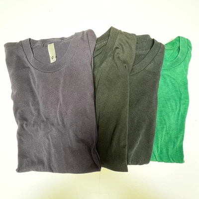 Lot Of 4 Vintage American Apparel 50/50 Tees Unisex Size Small Y2K Made In USA - Image 1 of 4