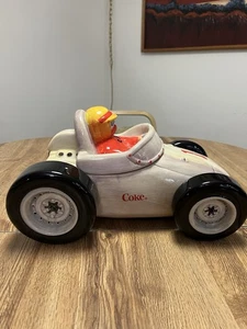 Barattolo biscotti auto da corsa Sakura 200 Coca-Cola 2002 alto 7 1/2" Coca-Cola - Foto 1 di 8