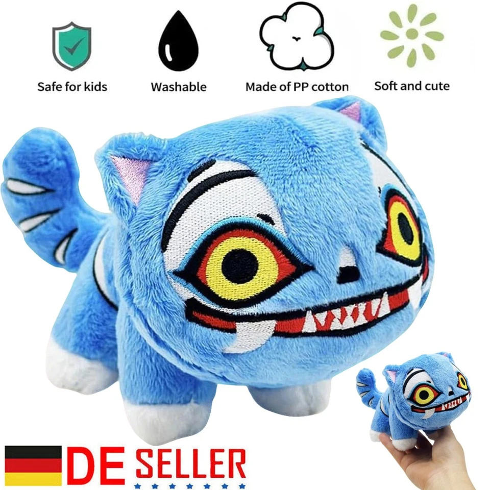 KEINE MARKE, INOFFIZIELLES PRODUKT Kpop Demon Hunters Derpy Tiger Plush Doll Stuffed Deco Toy Kids Birthday Gifts