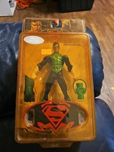 DC SUPERMAN / SERIES 6 ENEMIES AMONG US - GREEN LANTERN Yellowed Packaging - Afbeelding 1 van 9