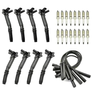 New 8pcs Ignition Coil Spark Plug 2010-2017 for Ford F150 F250 UF631 UF639 - Picture 1 of 11