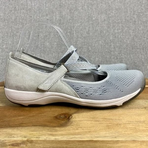 Dansko Haven Mary Jane Zapatos Mujer 40 10 Gris Cuero Sin Cordones Zapatillas Cómodas - Imagen 1 de 11