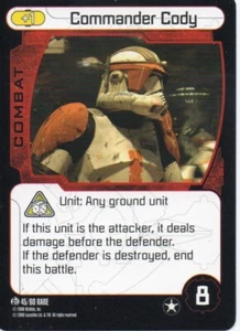 Star Wars Pocket Model - Commander Cody #45 Rare Card - Picture 1 of 1