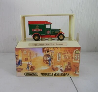 MATCHBOX YGB04 1929 MORRIS LIGHT VAN MODELS OF YESTERYEAR GREAT BEERS FULLERS - Image 1 of 4