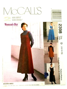 McCall 2398 Womans Day 2-hour JUMPER 12-16  bust 34-38 pattern  Uncut FF  1999 - Picture 1 of 11