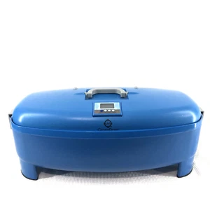JM Joy Mangano Portable Clothes dryer Blue Business Hotel Vacation Clothesdryer - Picture 1 of 11