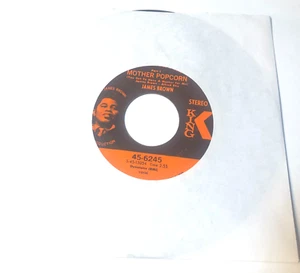 James Brown 7" 45 Record Mother Popcorn Part 1 & Part 2  soul funk - Picture 1 of 5