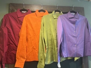 Lot Of 4 Vintage 1950’s/60’s Emilio Pucci Blouses Tops Designer, Small - Picture 1 of 23