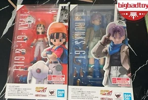 Figura de acción Bandai S.H.Figuarts DRAGON BALL GT PAN & Gil & Trunks SHF juguete regalo - Imagen 1 de 8