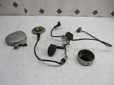 Yamaha yz80 yz 80 1988 88 CDI bobina estator volante cubierta estator interruptor de apagado. Foto 1 de 4