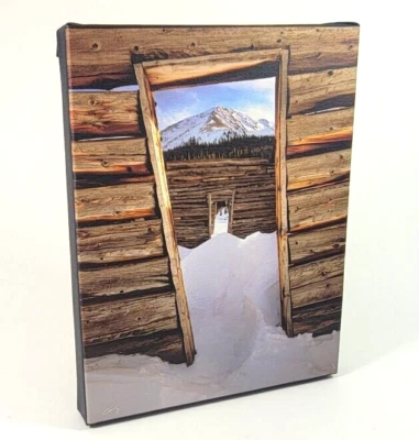 Gary Soles Original Giclee Sobre Lienzo Galería Envuelto Impresión en Bloque de Madera Firmado Foto 1 de 4