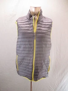 Eddie Bauer 700 Größe M Herren 100% Nylon Daunen Full Zip Tasche Thermo Weste 178 - Bild 1 von 10