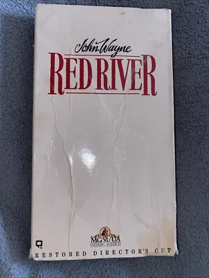 Red River- Restored Directors Cut (VHS, 1994) John Wayne Western - Image 1 of 3