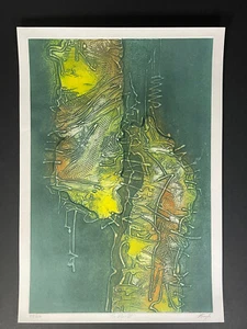 Engraving by Julio Velazquez Ronda. "S-Ra-III". Original Signed By The Artist - Picture 1 of 12