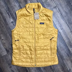 NWT Patagonia Men's Nano Puff Vest Men's Size M Pufferfish Gold Lightweight $189 - Picture 1 of 11