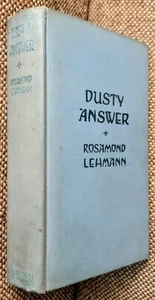1927 Rosamond LEHMANN "DUSTY ANSWER" Henry Holt FIRST EDITION HC FIrst Printing - Picture 1 of 10