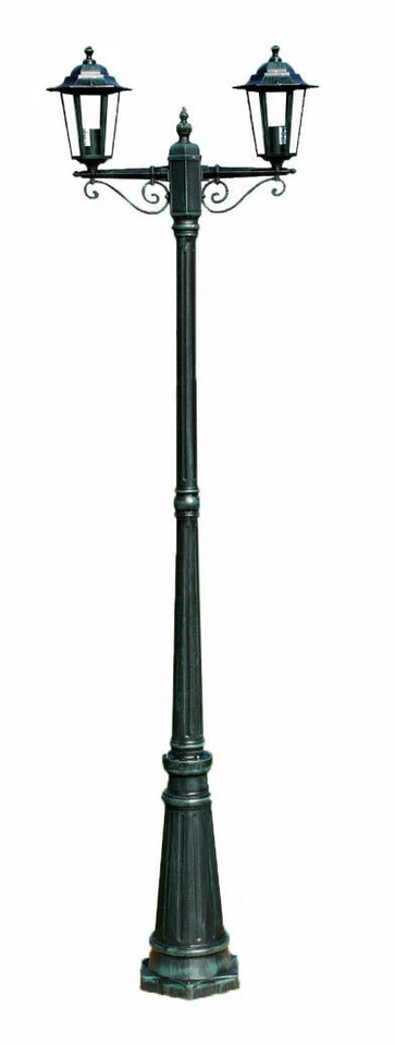 Aluguß Kandelaber Garten Laterne Aussenleuchte Gartenleuchte Wegleuchte 11