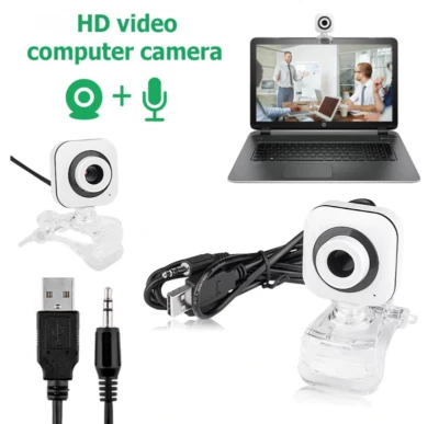 CAMERA PC MINI WEBCAM USB CON MICROFONO IDEALE PER VIDEOCHAT VIDEOLEZIONI ECC  - Immagine 1 di 4
