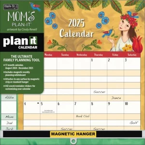 Well's St by Lang Mom's Plan it 2025 Magnetic Calendar - Picture 1 of 4
