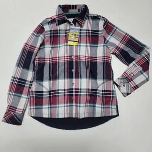 ORVIS PLAID MULTI CHECK PINNACLE SHIRT JACKET WOMEN'S S NEW WITH TAGS FLANNEL - Picture 1 of 10