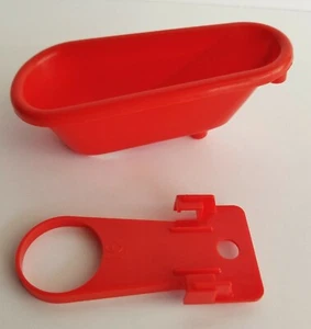 IDEAL 1963 Mouse Trap Game Authentic Original Replacement Part Bath & Ball Hold - Picture 1 of 7