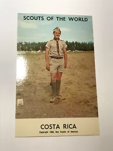 Cartoline Scout del Mondo 1968 BSA -- COSTA RICA MH3 - Foto 1 di 1