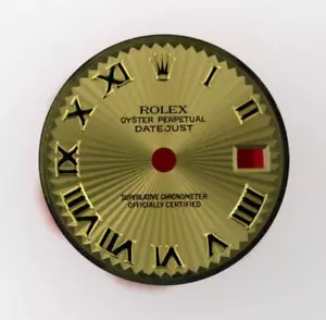 Original Lady Rolex Datejust 179173, 79163 rayo de sol esfera romana 2/T #V25 - Imagen 1 de 8