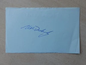 Moe Drabowsky Autographed 3" X 5" Index Card - Picture 1 of 2