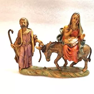 María José y el Niño Jesús Navidad Marcado Italia #820 Vintage - Imagen 1 de 11