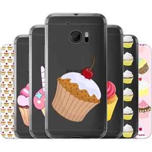 Custodia protettiva per cupcake dessana custodia cellulare adatta per HTC - Foto 1 di 14