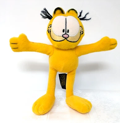 1978 BENDABLE Plush 6.5” GARFIELD Fine Toy Co Paws - Image 1 of 4