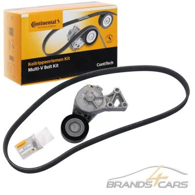 CONTITECH DOPPEL-KEIL-RIPPEN-RIEMEN-SATZ FÜR VW BORA GOLF 4 1J SHARAN 7M 1.9 TDI - Bild 1 von 4