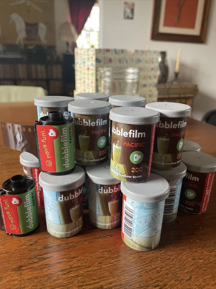 Dubblefilm Pacific 35mm Film 200 ISO : LOT OF 24 ROLLS - Image 1 of 1