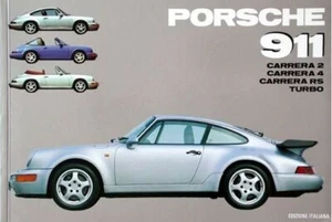 LIBRETTO PORSCHE CARRERA 2 CARRERA 4 RS TURBO - Foto 1 di 1